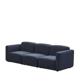 Dreisitzer Couch Badryca in Dunkelblau 263 cm breit – Ansicht 1