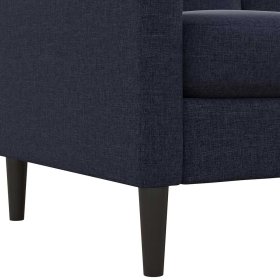 Dunkelblaues Sofa Helinde mit zwei Sitzplätzen 162 cm breit – Ansicht 8