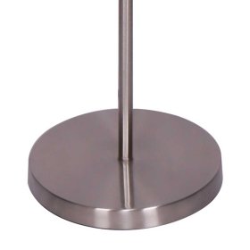 Stehlampe Kasandros in Schwarz und Naturfarben mit Metallfuß – Ansicht 4