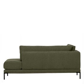 Modul Sofa Chaiselongue Skaceto in Dunkelgrün 200 cm breit – Ansicht 4