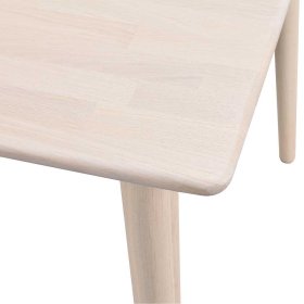 Sitzgruppe Fanito aus Massivholz und Microfaser im Skandi Design (siebenteilig) – Ansicht 6