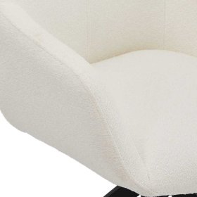 Esszimmerstuhl Cryston mit Armlehnen um 360 Grad drehbar (2er Set) – Ansicht 8
