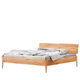 Massivholz Bett Wildbuche Ionatico Oberfläche geölt - 216 cm tief – Ansicht 1