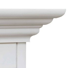 Schreibtisch Vomano im Landhausstil mit Tür – Ansicht 5