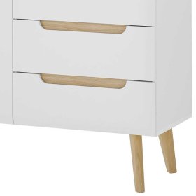 Schrankwand Wohnzimmer Jasturian im Skandi Design 134 cm hoch (vierteilig) – Ansicht 17