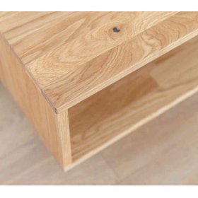 Wohnzimmer Tisch massiv Rusaly aus Wildeiche in modernem Design – Ansicht 10