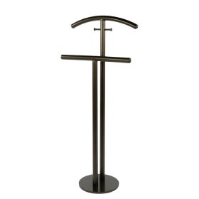 Stummer Diener Krispa in Dunkelbraun - Bronze aus Metall – Ansicht 1