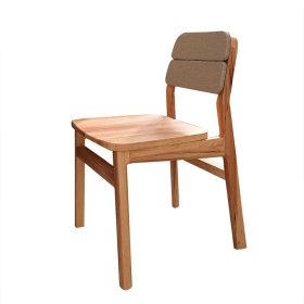 Esszimmerstuhl Korres aus Kernbuche Massivholz in modernem Design (2er Set) – Ansicht 1