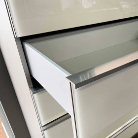 Schubladenkommode Bean Front glasbeschichtet - 75 cm breit – Ansicht 4