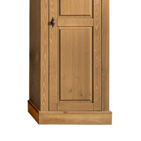 Massivholz Seitenschrank Drobeta aus Kiefer im Landhausstil – Ansicht 3