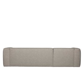 Ecksofa Caldron in Hellgrau Webstoff 305 cm breit – Ansicht 8