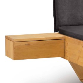 Doppelbett Costian aus Kiefer Massivholz mit Kufengestell aus Holz – Ansicht 7