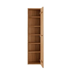 Flürmöbel Set Nietran aus Asteiche Massivholz für die Wandmontage (fünfteilig) – Ansicht 4