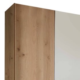 XXL Kleiderschrank Viramiru mit Spiegel Türen 393 cm breit – Ansicht 5