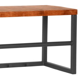 Garderobe Massivholz Taliteo und Metall 7 Kleiderhaken – Ansicht 3