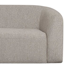 Offwhite Chenille Ecksofa Peggy 274 cm breit und 225 cm tief – Ansicht 8
