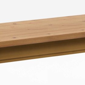 Massivholz Bank Francrom im Landhausstil Breite 90 cm 110 cm 150 cm – Ansicht 6