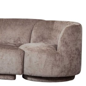 Modulsofa Vasteca aus Chenillegewebe mit vier Sitzplätzen (dreiteilig) – Ansicht 6