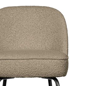 Retrostil Hochhocker Merkur in Beige mit 79 cm Sitzhöhe – Ansicht 3