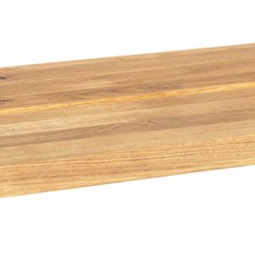 Sitzbank Holz Pascan aus Wildeiche Massivholz mit natürlicher Baumkante – Ansicht 4