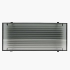 Schwarzes Standregal Tora in modernem Design 80 cm breit – Ansicht 4