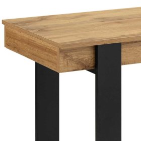 Laptopschreibtisch Shiel mit Bügelgestell 110 cm breit – Ansicht 3