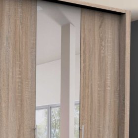 Jugendkleiderschrank Gehvonda in Eiche Sägerau mit Spiegeltür – Ansicht 5