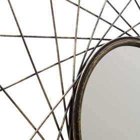 Metallrahmen Spiegel Donkas in Altgoldfarben 60 cm breit – Ansicht 3