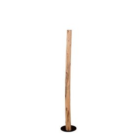 Stehleuchte Morvon aus Metall und Holz 150 cm hoch – Ansicht 4