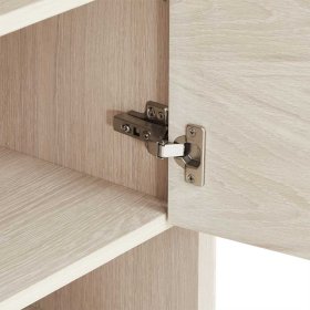 Highboard Vilrada im Skandi Design mit Holzgriffen – Ansicht 8