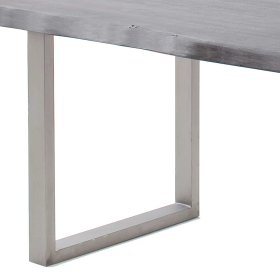 Esstisch Regison mit natürlicher Baumkante im Industry und Loft Stil – Ansicht 5