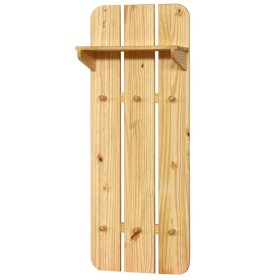 Wandgarderobe Tine aus Kiefer Massivholz im Landhausstil – Ansicht 1