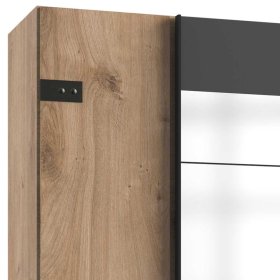 Schiebetürenschrank Latizia mit Spiegeln 272 cm breit – Ansicht 3