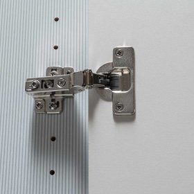 XL Kleiderschrank Bean mit Drehtüren Front glasbeschichtet – Ansicht 5