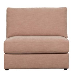 Moderne Modulsofa Element Couch Oktamian in Rosa Einsitzer – Ansicht 4