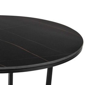 Wohnzimmer Tische Yuri in Schwarz und Weiß mit Keramikplatten (zweiteilig) – Ansicht 8