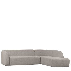Offwhite Chenille Ecksofa Peggy 274 cm breit und 225 cm tief – Ansicht 5