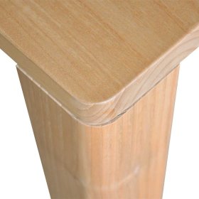 Esstisch Walita mit Massivholzplatte in rechteckiger Form – Ansicht 7
