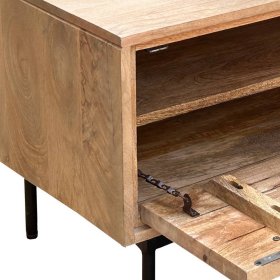 Garderoben Set Diaria aus Mangobaum Massivholz handgearbeitet (fünfteilig) – Ansicht 8