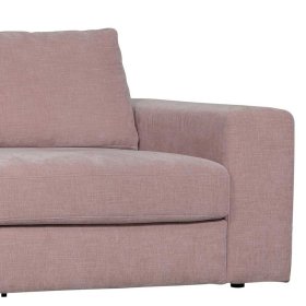 Rosa Sofa Kombination Trois 44 cm Sitzhöhe und 298 cm breit – Ansicht 4