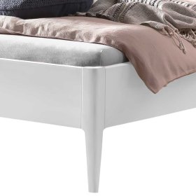 Doppelbett weiß Plataya in modernem Design 160x200 und 180x200 cm – Ansicht 4