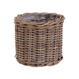 Rattan Körbe Anizia in Braun zum Bepflanzen (vierteilig) – Ansicht 5