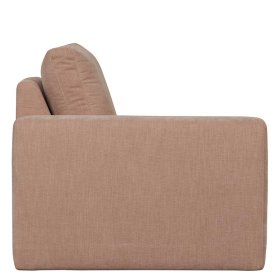 Modul Couch mit Armlehne links Oktamian in Rosa aus Webstoff – Ansicht 5