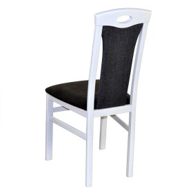 2 Stühle Gesa in Weiß & Anthrazit und modernem Design (2er Set) – Ansicht 3