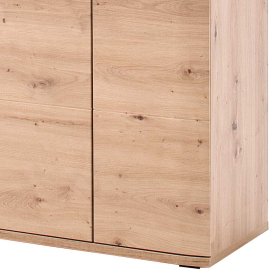 Wohnzimmer Highboard Lucisa in Eiche Optik und Anthrazit modern – Ansicht 5