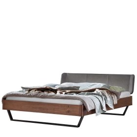 Doppelbett Gulpi im Industry und Loft Stil mit Bügelgestell – Ansicht 1