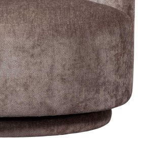 Sessel Vasteca in Taupe aus Chenillegewebe – Ansicht 9