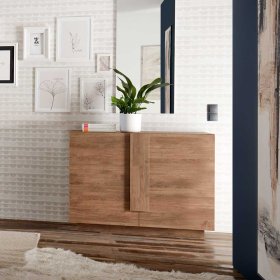 Esszimmer Kommode Casmas in Holzoptik Naturfarben mit 2 Drehtüren – Ansicht 6