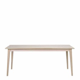 Premium Essgruppe Vurian im Skandi Design mit sechs Stühlen (siebenteilig) – Ansicht 2