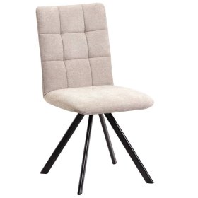 Essstuhl Manukau in Beige mit 49 cm Sitzhöhe (2er Set) – Ansicht 1